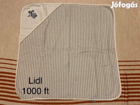 Eladó 80*80 cm-es kapucnis fürdőlepedő (Lidl)