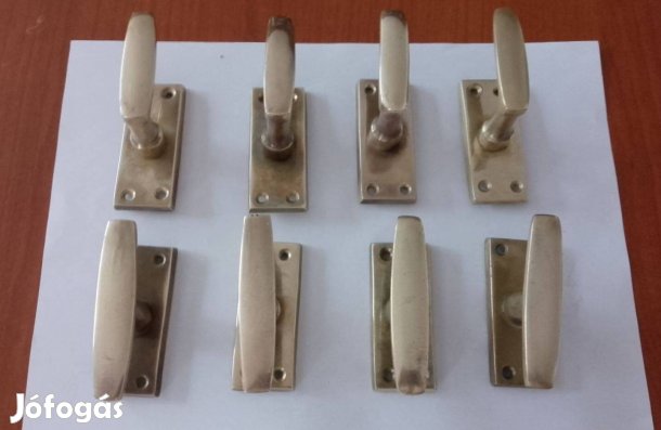 Eladó 8 db réz ablakkilincs egyben vagy külön-külön