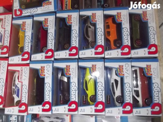 Eladó 9. Bburago 1:43 Fém Kisautó Új Bontatlan :