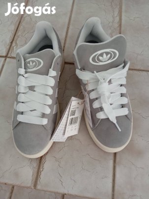 Eladó Adidas Campus szürke cipő, új, nem használt 41 1/3 méret