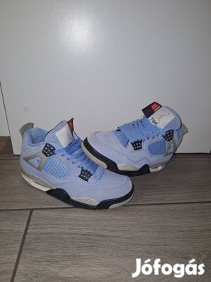 Eladó Air Jordan 4 Retro University Blue eredeti 41-es cipő
