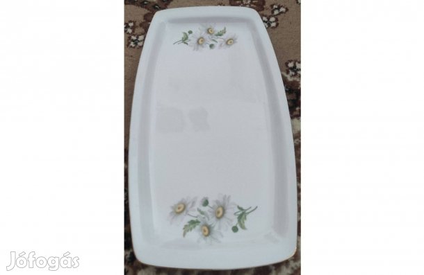 Eladó Alföldi porcelán hosszúkás tál kamilla mintás
