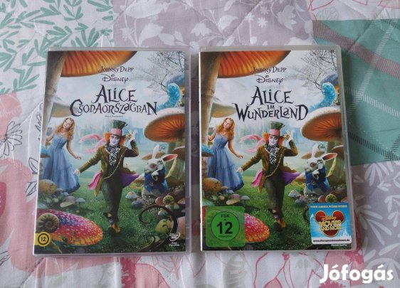 Eladó Alice Csodaországban DVD-k