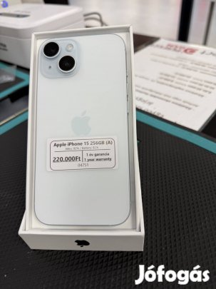 Eladó Apple iphone 15 256GB