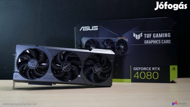 Eladó Asus Rtx 4080 Tuf OC 16GB gpu