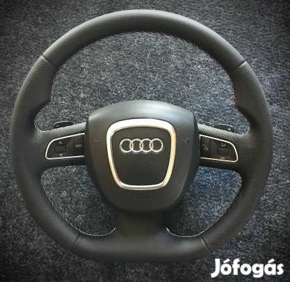 Eladó Audi B7 B8 Q5 Q7 A8 A6 A5 stb vágott aljú kormány. Bp/posta