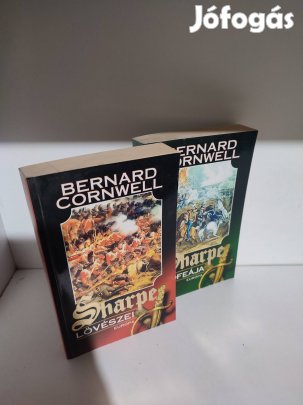 Eladó Bernard Cornwell könyvek - Sharpe sorozat