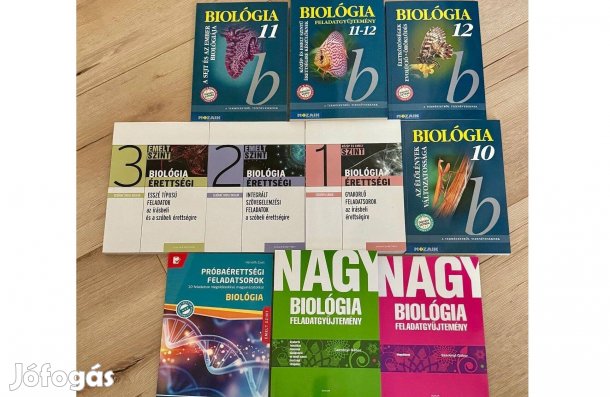 Eladó Biológia tankönyvek!