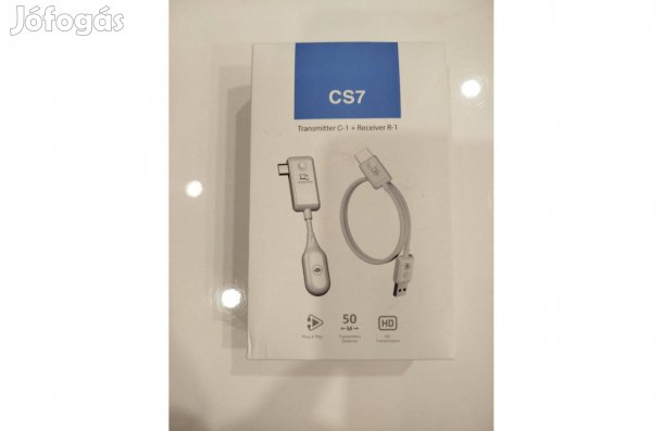 Eladó Blitzwolf CS7 vezetéknélküli adóvevő USB-C-HD