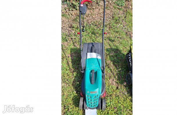 Eladó Bosch elektromos fűnyíró , megélezett késsel