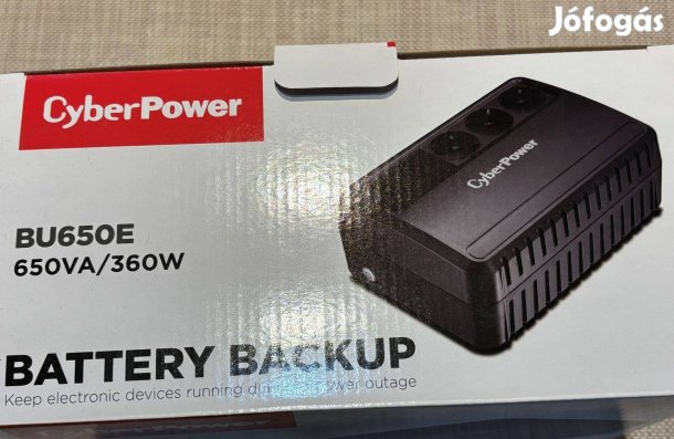 Eladó Bp XI-ben egy Cyberpower BU650E 650VA/360W-os UPS