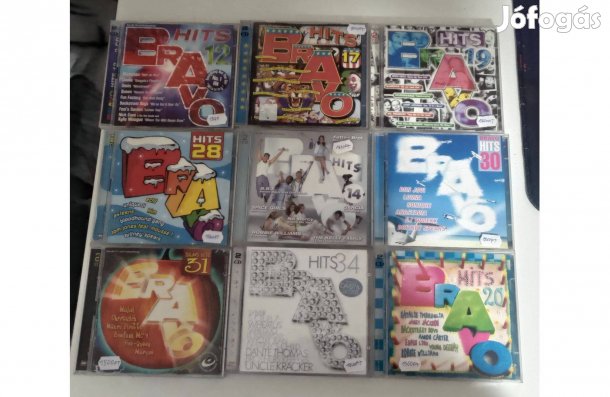 Eladó Bravo cd pack (9db)Egyben és külön is