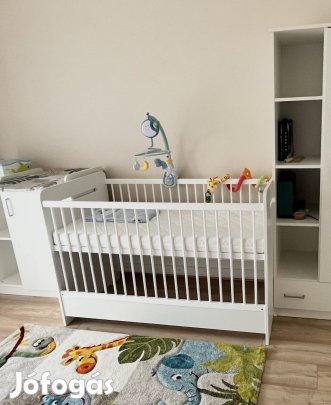 Eladó Brendon babaágy kokusz matraccal 70×140 cm