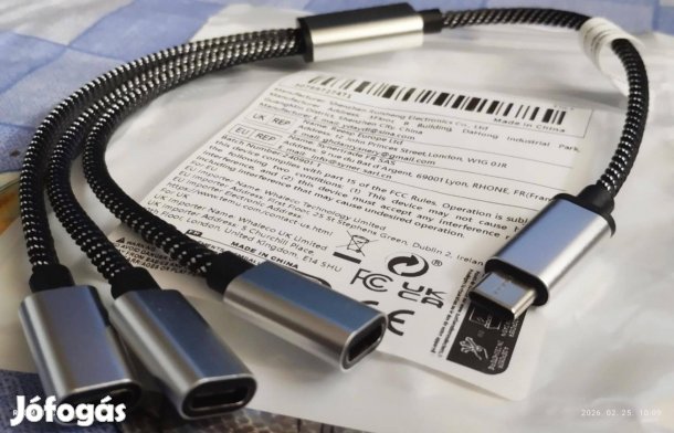 Eladó Budapesten 3-in-1 Hordozható USB-C bővítő adapter