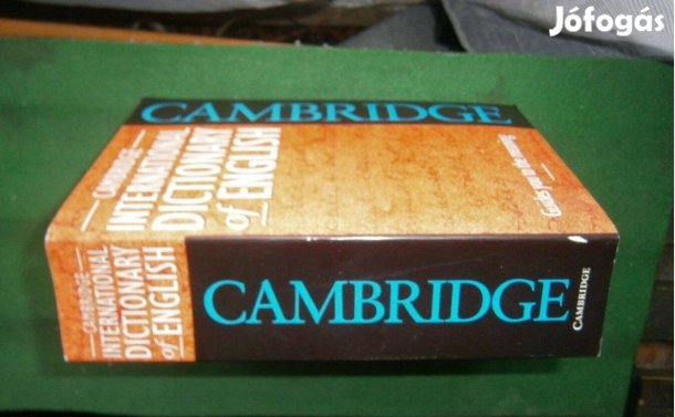 Eladó Cambridge Internatuional dictionary of English