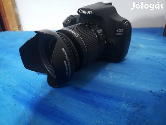 Eladó Canon 1200d fényképezőgép +objektív!