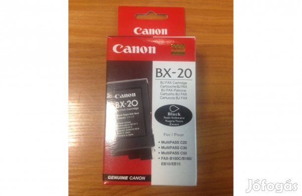 Eladó Canon BX20 Eredeti tintapatron!