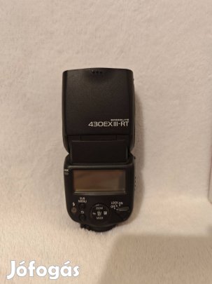 Eladó Canon Speedlite 430EX III-RT vaku