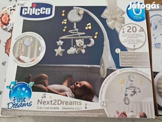Eladó Chicco 3in1 zenélő forgóka