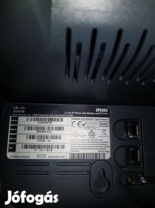 Eladó Cisco Spa303 vezetékes telefon 5db