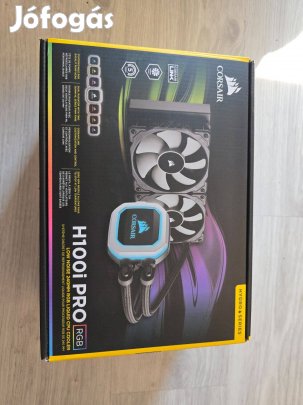 Eladó Corsair H100i Pro RGB komplett vízhűtés