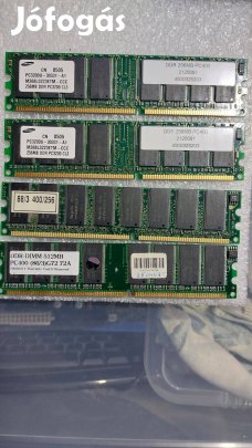 Eladó DDR RAM-ok