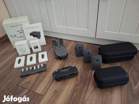 Eladó DJI Mavic Pro drón + 4db aksi + rengeteg kiegészítő