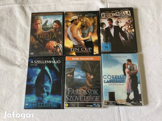 Eladó DVD - Több féle