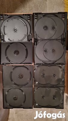 Eladó DVD tokok - több lemezes dobozok Egyben
