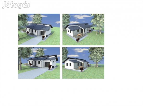 Eladó Debrecen Felső-Józsán egy Új építésű,földszintes, 4 szobás 120 n