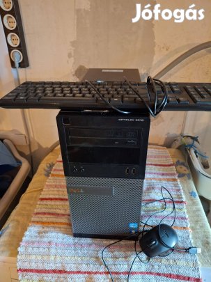Eladó Dell Optilex3010 asztali gép (monitor nélkül)!