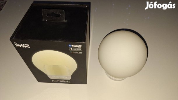 Eladó Divoom Aurabulb 5W Bluetooth Led világítós hangszóró