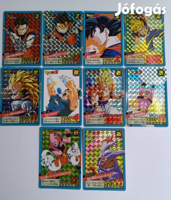 Eladó Dragon Ball kártyák Japán Power Level Super Battle teljes prizma