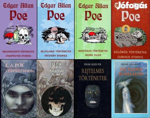 Eladó Edgar Allan Poe könyvek (csak egyben)
