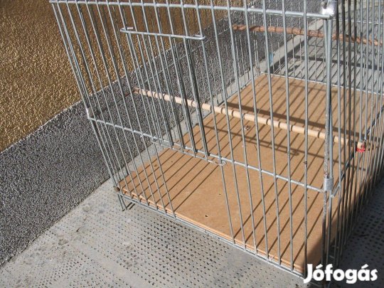Eladó Egerben madárkalitka, szétszedhető, lapra szerelt