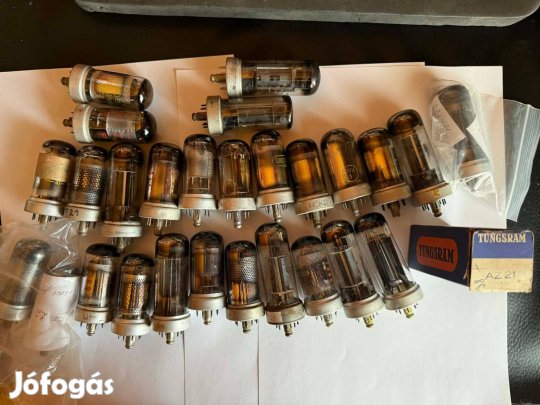 Eladó Elektroncső csomag 1 - Színüveg csövek Az21 EBL21 UBL (Darabár)
