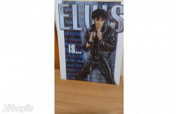 Eladó Elvis Preslit ábrázoló dekortábla