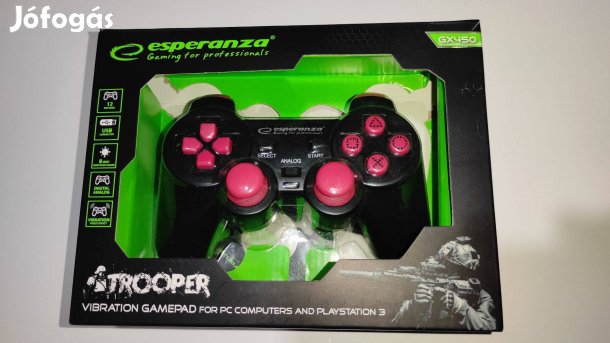 Eladó Esperanza Trooper vezetékes USB kontroller gyári dobozában