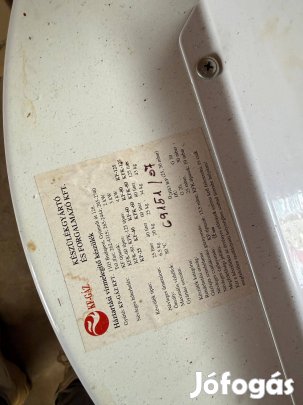 Eladó FÉG 80 literes elektromos bojler működőképes