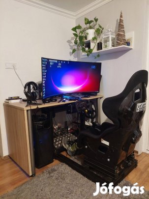 Eladó Fanatec setup akár+i9full konfiggal monitorral! Olcsóbb lett!