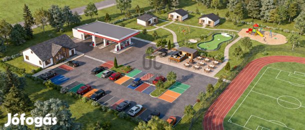 Eladó Fejlesztési terület a 47-es főút mellett, M4 autópálya csomópont