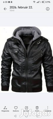 Eladó Férfi Motoros Dzseki Új