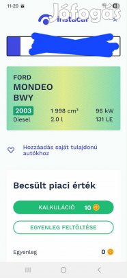 Eladó Ford Mondeo??