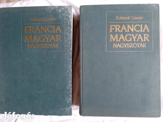 Eladó Francia-Magyar felsőfokú nagyszótár 1992 Zalaegerszegen