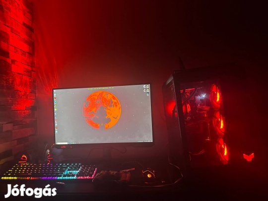 Eladó Gamer PC + Monitor
