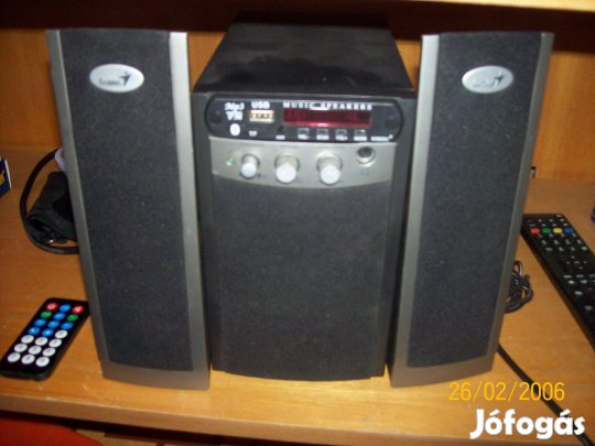 Eladó Genius aktiv 2.1 hangfal szett némi átalakitással