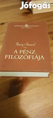 Eladó Georg Simmel A pénz filozófiája