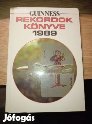 Eladó Guinness Rekordok könyve 1989