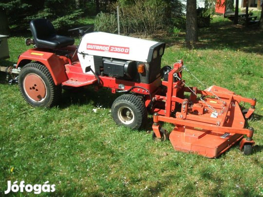 Eladó Gutbrod 2350 D német kistraktor, fűnyíró traktor