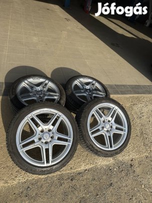 Eladó Gyári Mercedes Benz W204 téli kétszéles alufelni garnitúra